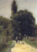 Pierre Renoir, Landscape with Two Figures